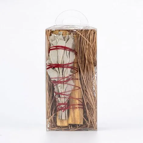 Набор скруток для окуривания Smudge Box "Пало санто, белый шалфей"