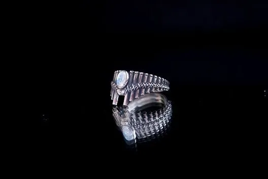 Серебряное кольцо "Флейта Пана"
