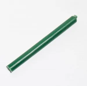 Свеча классика 20 см зеленая фото