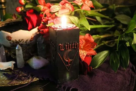 Свеча "Темная Мать Лилит" с ритуалом