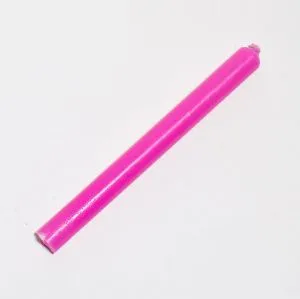 Свеча классика 20 см розовая фото