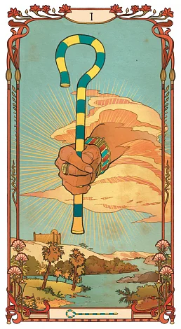 Египетское Таро Ар-Нуво (Egyptian Art Nouveau Tarot)