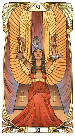 Египетское Таро Ар-Нуво (Egyptian Art Nouveau Tarot)