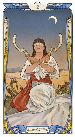 Египетское Таро Ар-Нуво (Egyptian Art Nouveau Tarot)