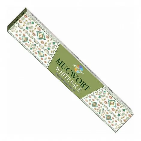 Благовония Sacred Elements "Mugwoth White Sage" ("Полынь и белый шалфей"), 15 г
