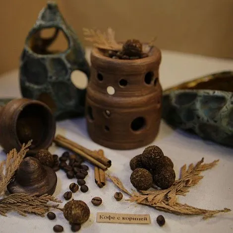 Живые благовония "Кофе с корицей"