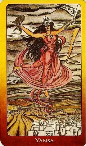 Набор "The Tarot of the Orishas" (Таро Ориша, карты + книга)