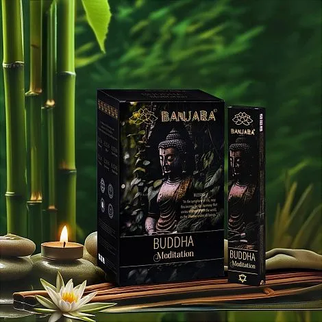 Индийские благовония "Медитация Будды" BANJARA (серия BUDDHA)