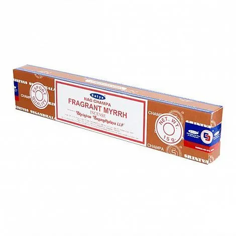 Благовония Satya Fragrant Myrrh "Ароматная мирра" 15 гр. (серия Nag Champa)