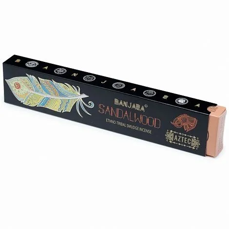 Индийские благовония "Сандал" BANJARA BLACK Sandalwood