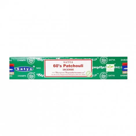 Благовония Satya "Пачули 60-х" 60's Patchouli Incense