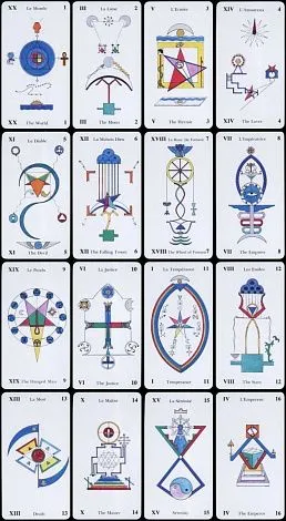 Magic tarot by Frederic Lionel (Магическое Таро Фредерика Лионеля, старшие арканы)