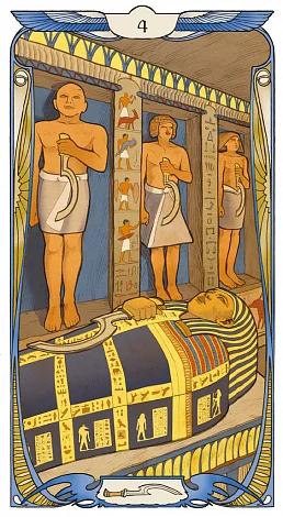Египетское Таро Ар-Нуво (Egyptian Art Nouveau Tarot)