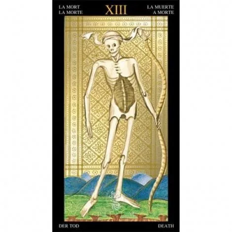 Золотое Таро Висконти, Старшие арканы (Golden Visconti Tarot)