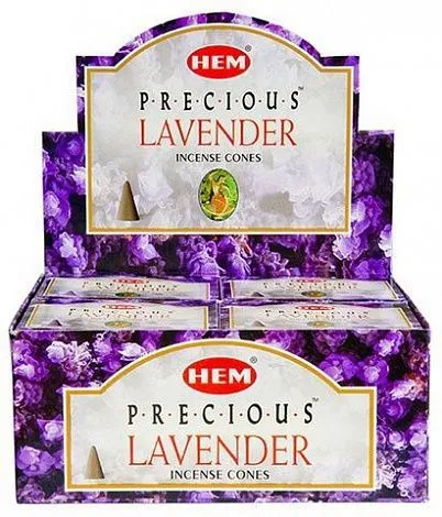 Благовония-конусы HEM Precious Lavender "Драгоценная лаванда"
