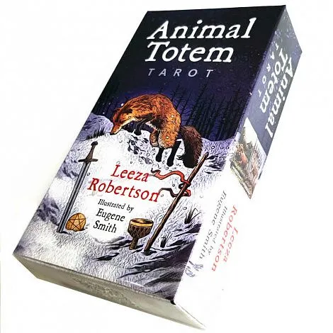 Набор "Animal Totem Tarot" (Таро Тотемных Животных, карты + книга)