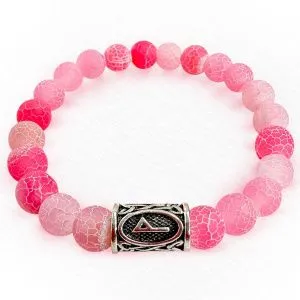 Браслет-талисман с руной Вуньо