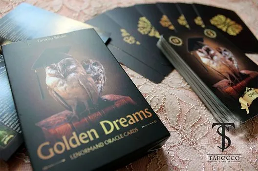 Оракул Ленорман "Золотые Мечты" (Golden Dreams Lenormand Oracle Cards)