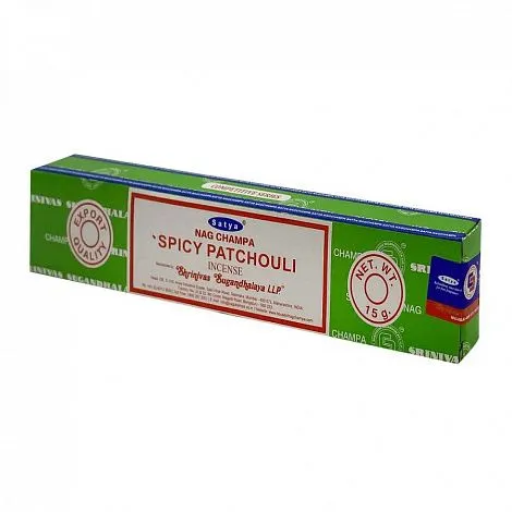 Благовония Satya Spicy Patchouli "Пряный пачули" 15 гр. (серия Nag Champa)