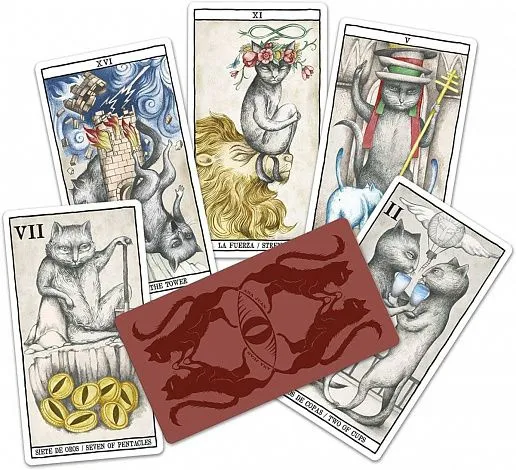 Таро Кошек Аны Хуан (Tarot Cats by Ana Juan)