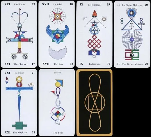Magic tarot by Frederic Lionel (Магическое Таро Фредерика Лионеля, старшие арканы)