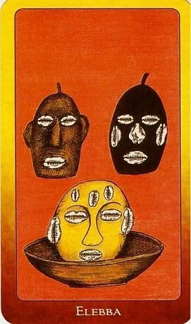 Набор "The Tarot of the Orishas" (Таро Ориша, карты + книга)