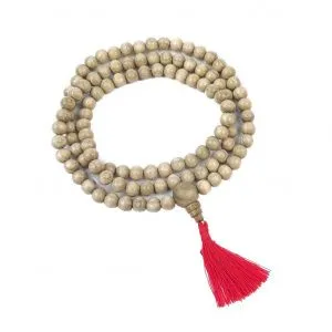 Буддийские четки, 108 бусин, ясень моренный