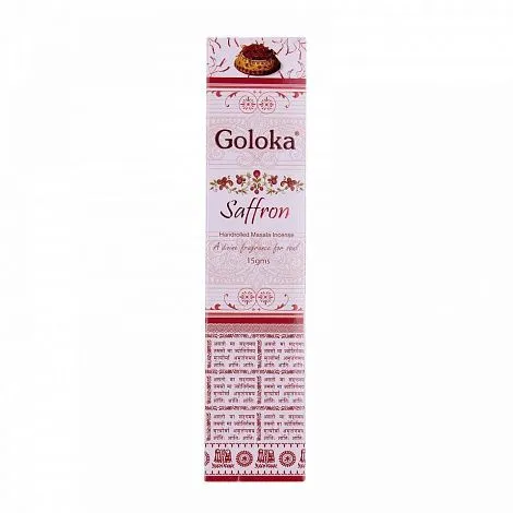 Пыльцовые благовония Goloka "Шафран"