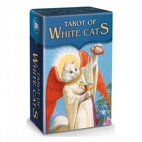 Таро Белых кошек (мини), с инструкцией на русском языке