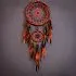 Ловец снов с двумя кольцами "Шаманка", диаметр 22 см