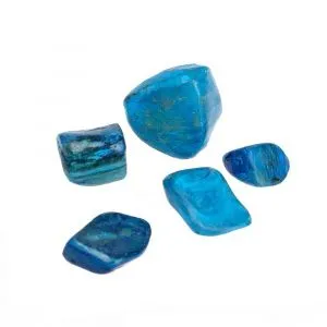 Азурит окрашенный, галтовка 0,5-2,5 см (ок. 20 г), 1 шт.