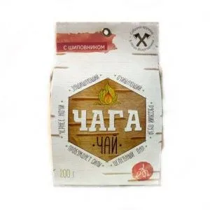 Чага-чай с шиповником фото
