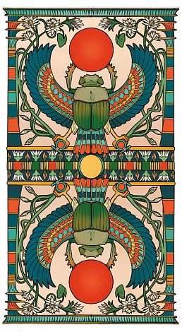 Египетское Таро Ар-Нуво (Egyptian Art Nouveau Tarot)