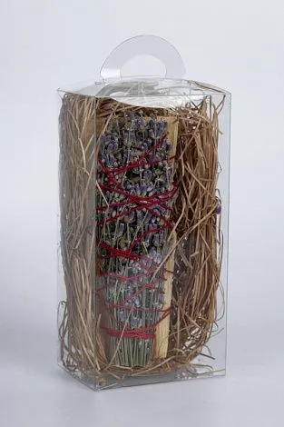 Набор скруток для окуривания Smudge Box "Пало санто, лаванда"