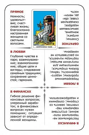 Обучающая колода "Учи Таро" для начинающих (с толкованиями и подсказками на картах)
