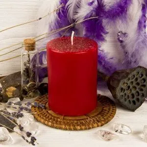 Свеча с травами