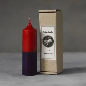 Свеча зодиакальная ЛЕВ фото