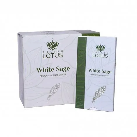 Благовония GOLDEN LOTUS White Sage "Белый шалфей"