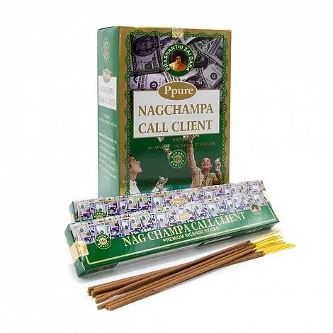 Благовония Ppure Nag Champa Call Client "Нагчампа для привлечения клиентов"