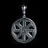 Серебряная подвеска "Узорный Коловрат"