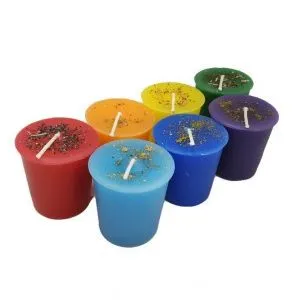 Чакровый набор свечей