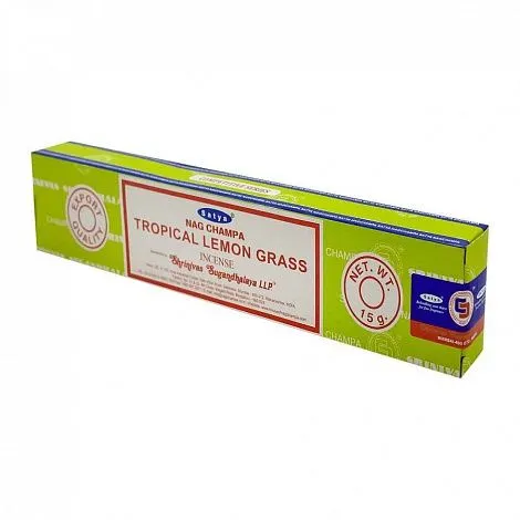 Благовония Satya Tropical Lemon Grass "Тропический лемонграсс" 15 гр. (серия Nag Champa)
