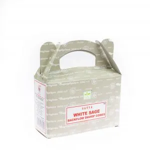 Благовония-конусы стелющиеся Satya White Sage 