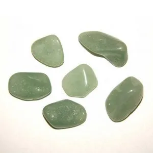 Авантюрин зеленый, галтовка 0,5-2,5 см (ок. 20 г), 1 шт. фото
