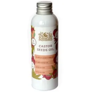 Натуральное косметическое касторовое масло Indibird (Castor Seeds Oil) 150 мл
