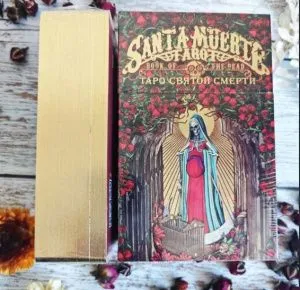 Таро Святой Смерти, с золотым срезом фото