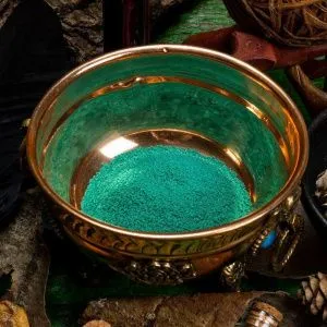 Песок для курильниц изумрудный