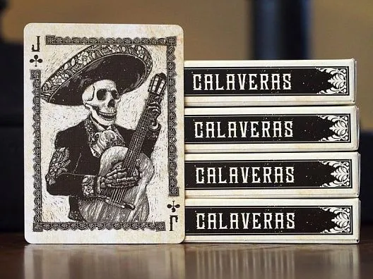 Игральные карты "Черепа" (Calaveras Playing Cards)