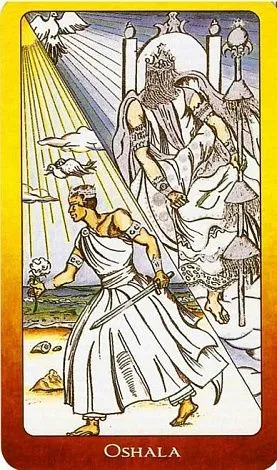 Набор "The Tarot of the Orishas" (Таро Ориша, карты + книга)