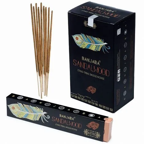 Индийские благовония "Сандал" BANJARA BLACK Sandalwood